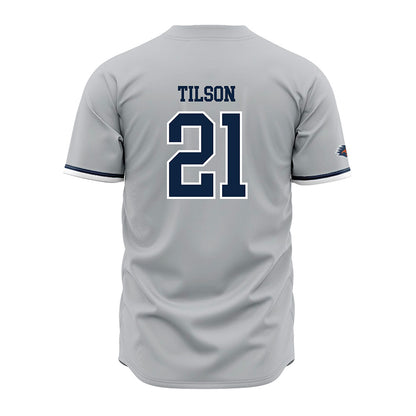 UTSA - NCAA Baseball : Ty Tilson - Grey Jersey-1