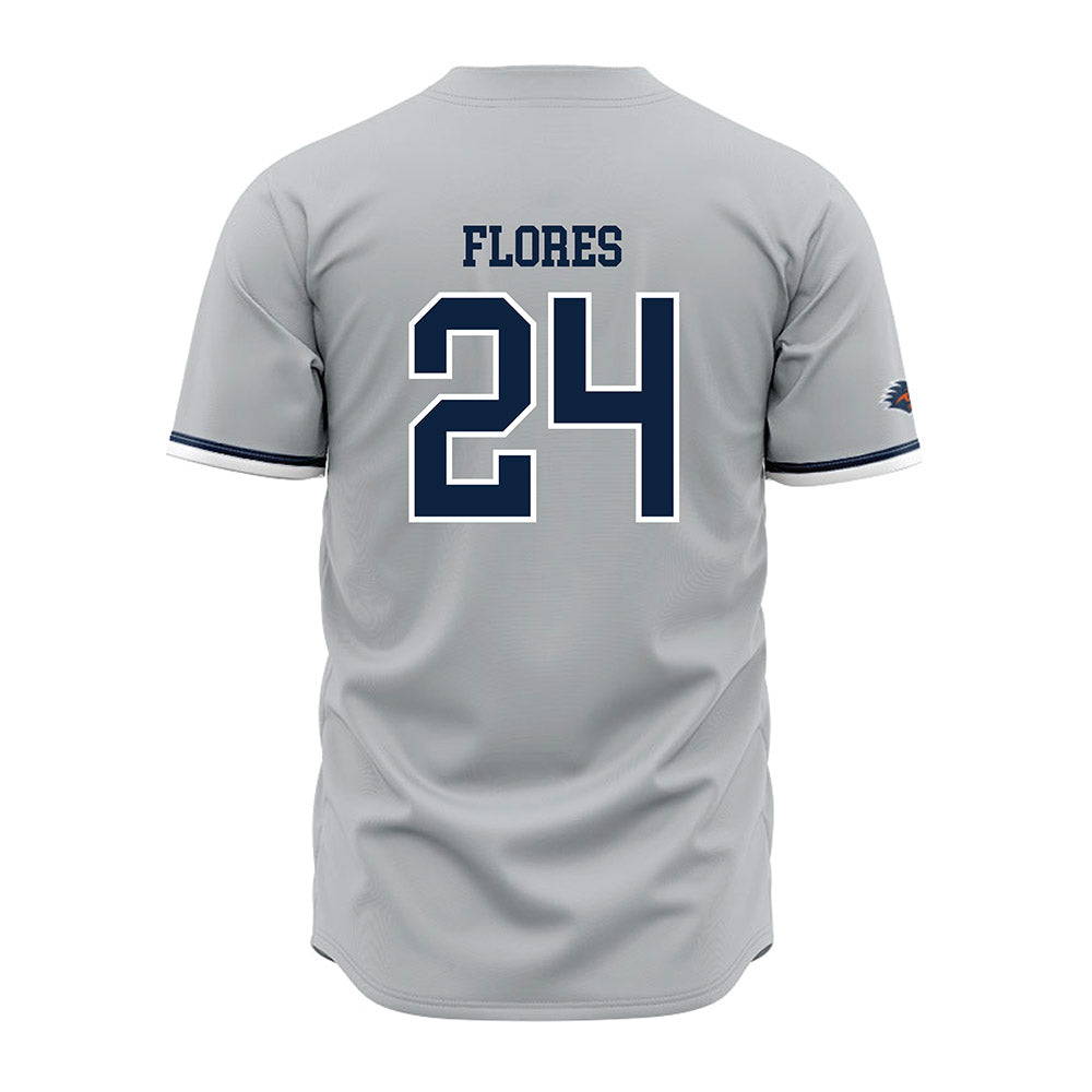 UTSA - NCAA Baseball : Ryan Flores - Grey Jersey-1