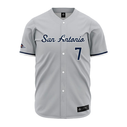 UTSA - NCAA Baseball : Mason Jacob - Grey Jersey-0