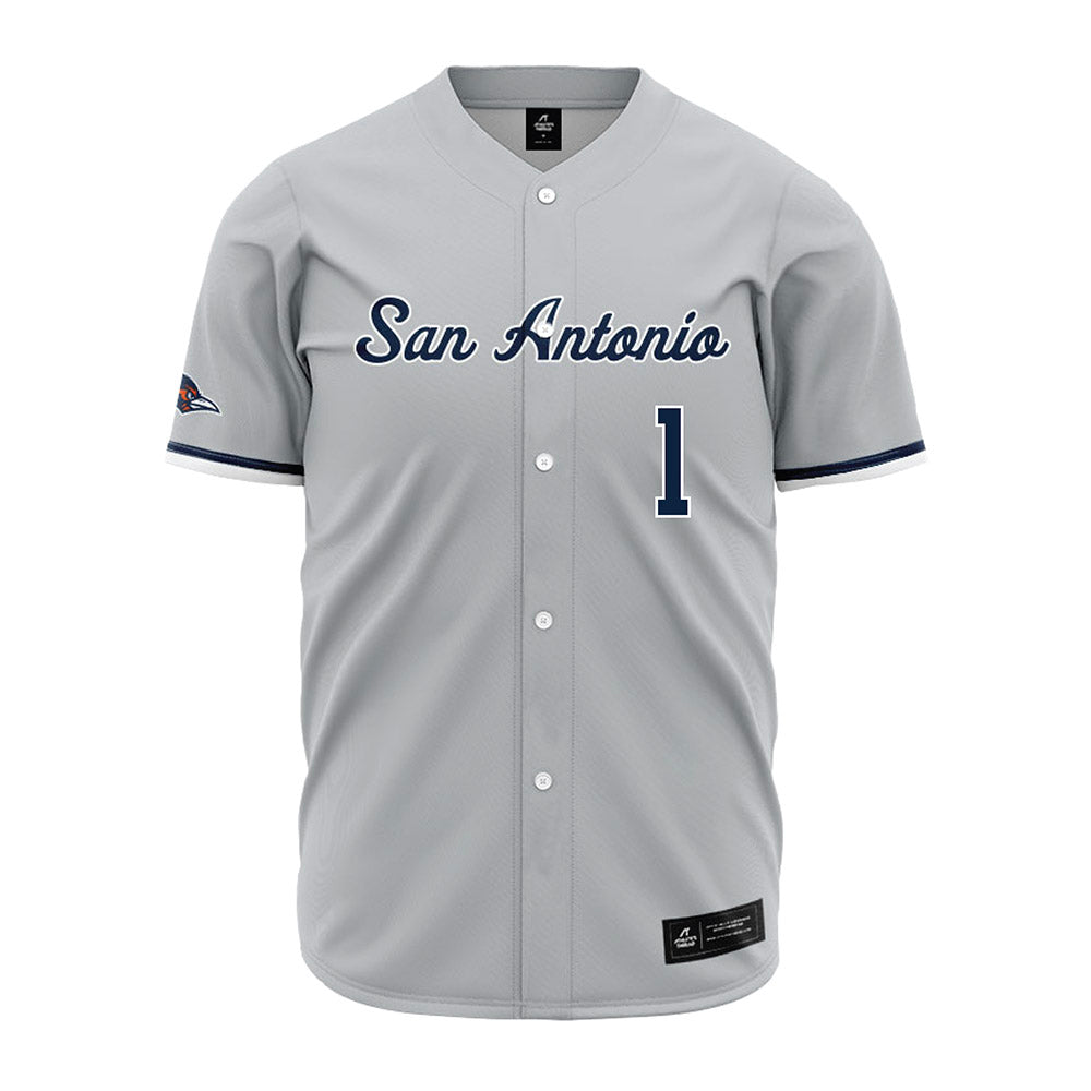 UTSA - NCAA Baseball : Jonathan Tapia - Grey Jersey-0