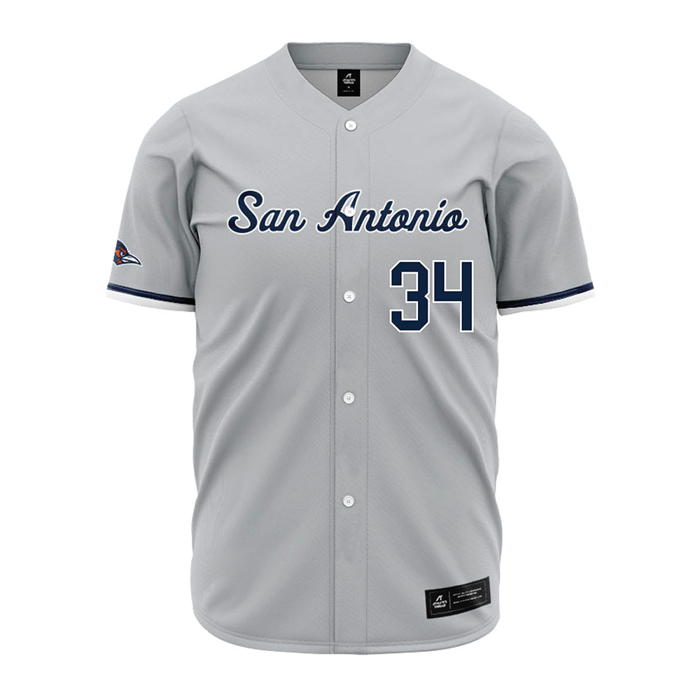 UTSA - NCAA Baseball : Caden Miller - Grey Jersey-0