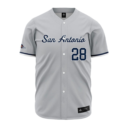 UTSA - NCAA Baseball : Allen Smith - Grey Jersey-0
