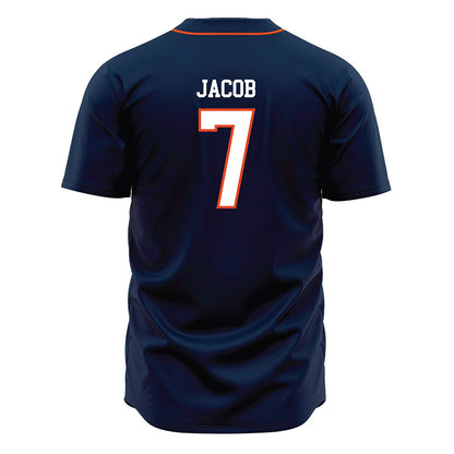 UTSA - NCAA Baseball : Mason Jacob - Navy Jersey-1