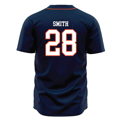 UTSA - NCAA Baseball : Allen Smith - Navy Jersey-1