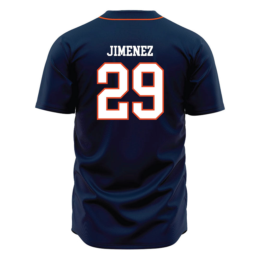 UTSA - NCAA Baseball : Jacob Jimenez - Navy Jersey-1