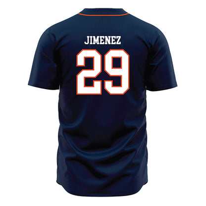 UTSA - NCAA Baseball : Jacob Jimenez - Navy Jersey-1