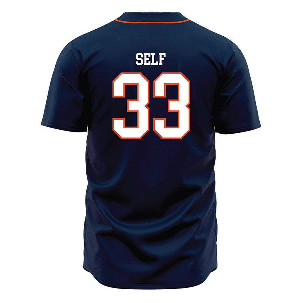 UTSA - NCAA Baseball : Ryan Self - Navy Jersey-1