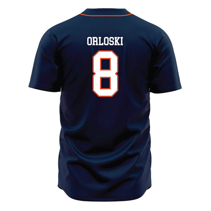 UTSA - NCAA Baseball : Robert Orloski - Navy Jersey-1