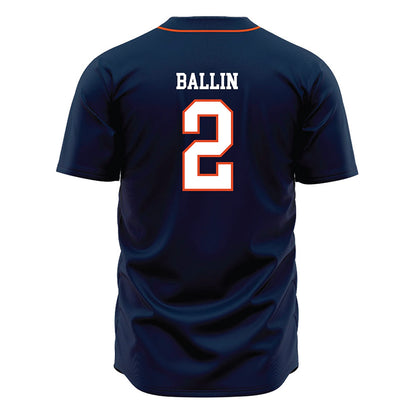 UTSA - NCAA Baseball : Jordan Ballin - Navy Jersey-1