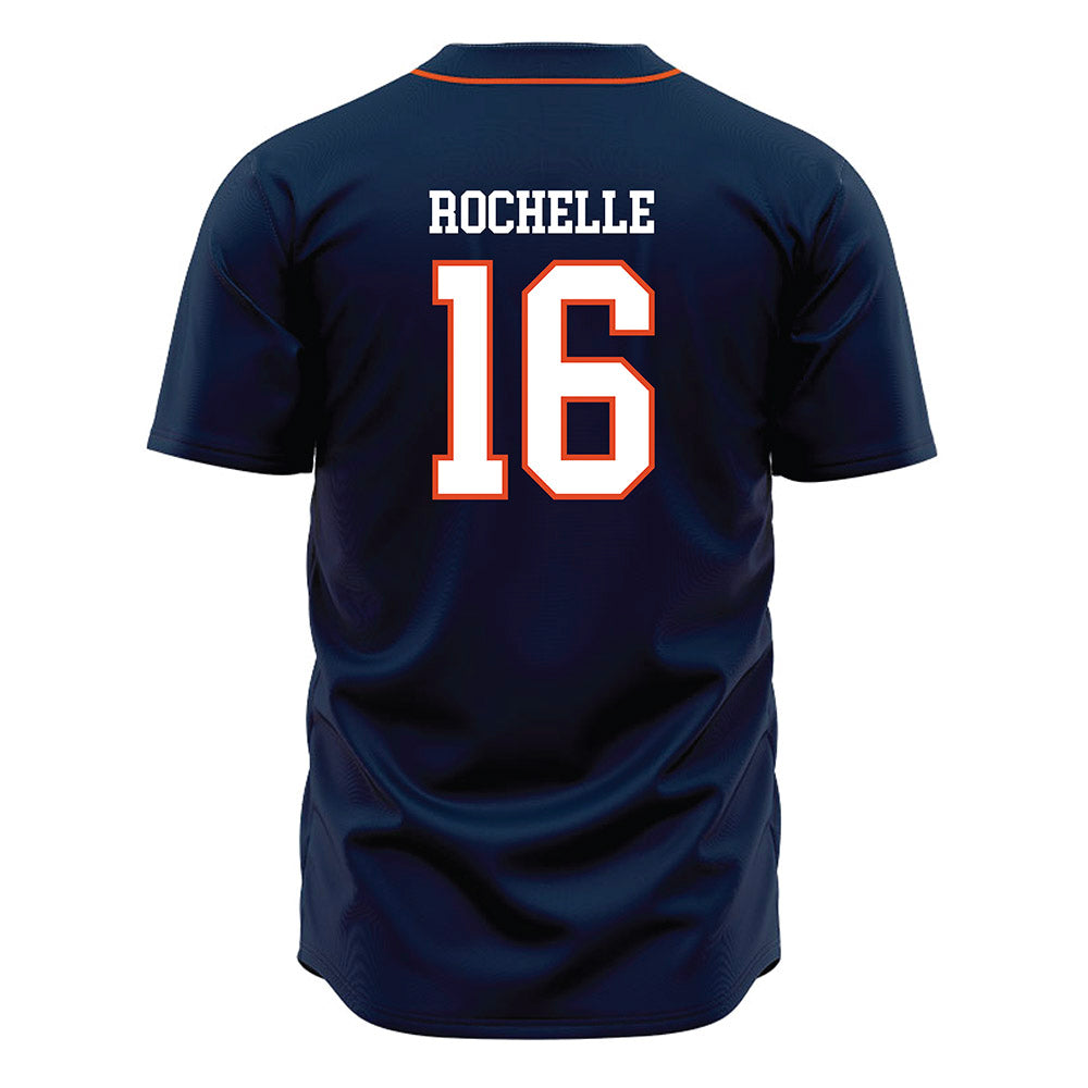 UTSA - NCAA Baseball : Todd Rochelle - Navy Jersey-1