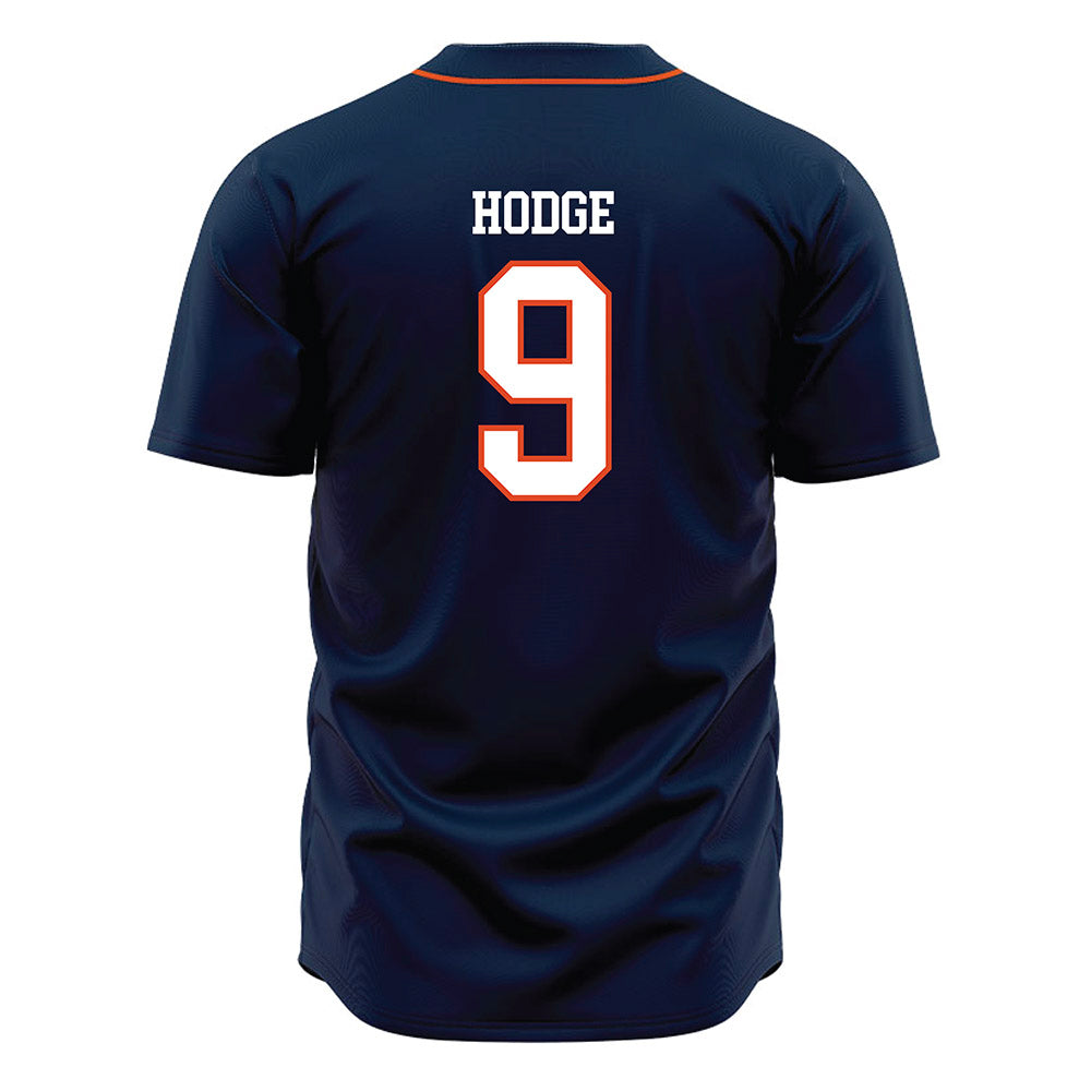UTSA - NCAA Baseball : Ty Hodge - Navy Jersey-1