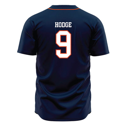 UTSA - NCAA Baseball : Ty Hodge - Navy Jersey-1