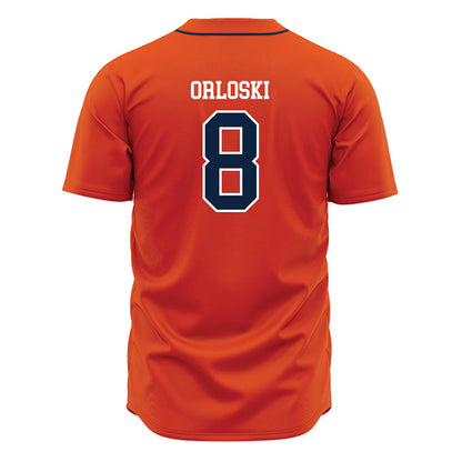 UTSA - NCAA Baseball : Robert Orloski - Orange Jersey-1