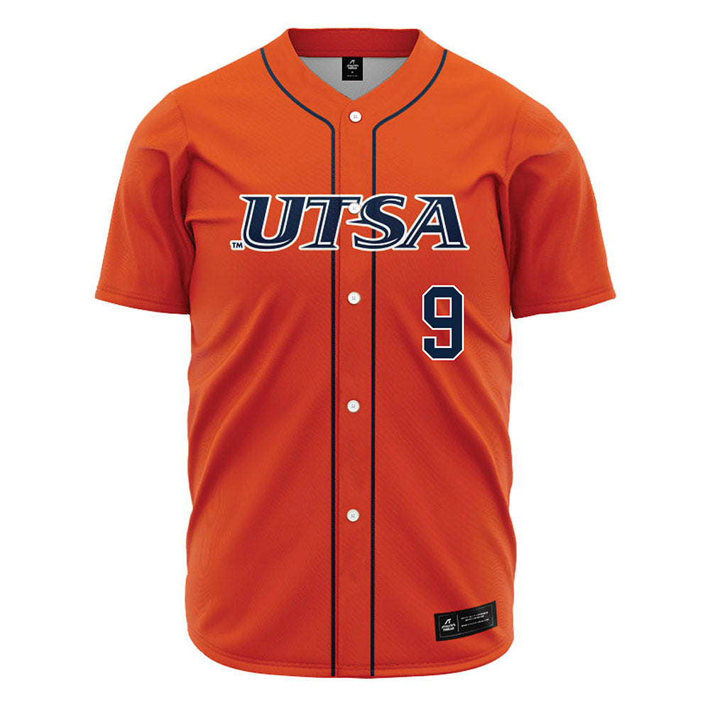 UTSA - NCAA Baseball : Aidan Eshelman - Orange Jersey-0