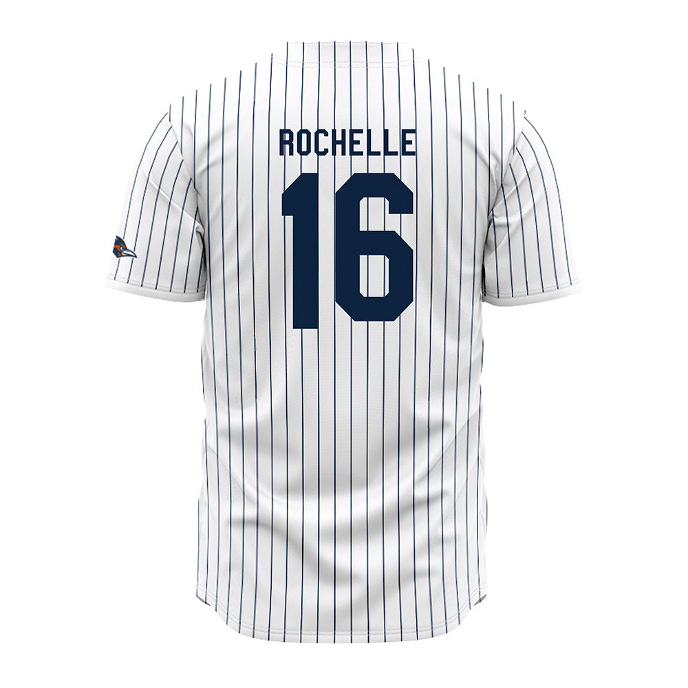 UTSA - NCAA Baseball : Todd Rochelle - Pinstripe Jersey-1