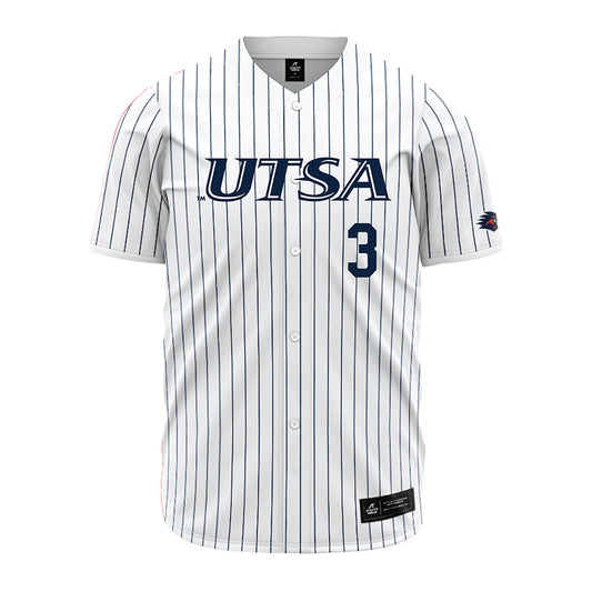 UTSA - NCAA Baseball : Mason Lytle - Pinstripe Jersey-0