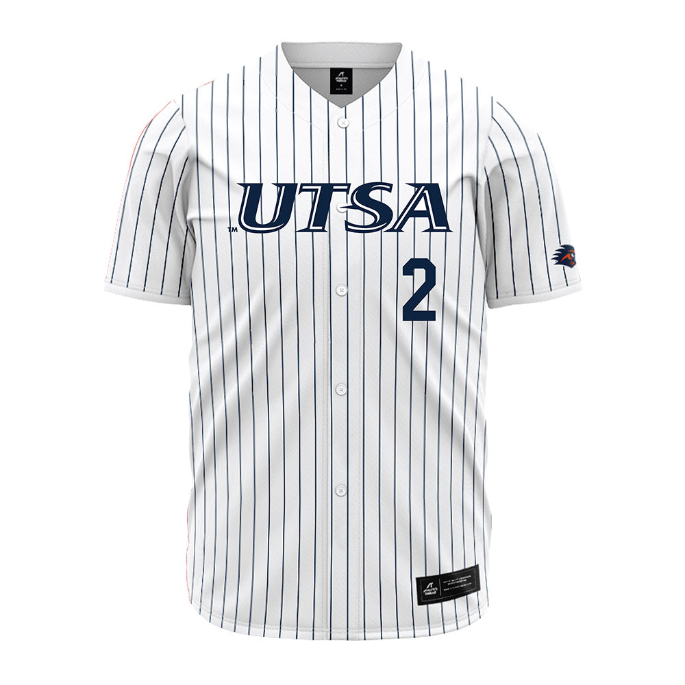 UTSA - NCAA Baseball : Jordan Ballin - Pinstripe Jersey-0