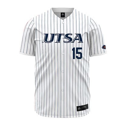 UTSA - NCAA Baseball : Brandon Bishop - Pinstripe Jersey-0