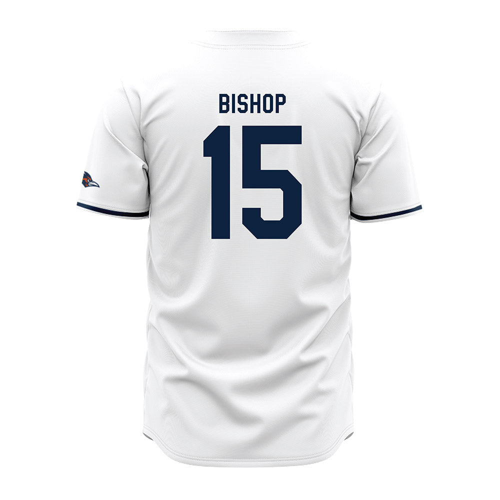 UTSA - NCAA Baseball : Brandon Bishop - White Jersey-1