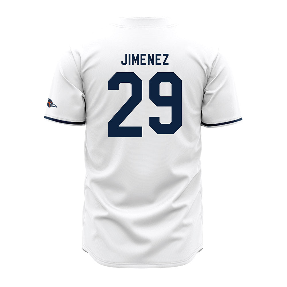 UTSA - NCAA Baseball : Jacob Jimenez - White Jersey-1