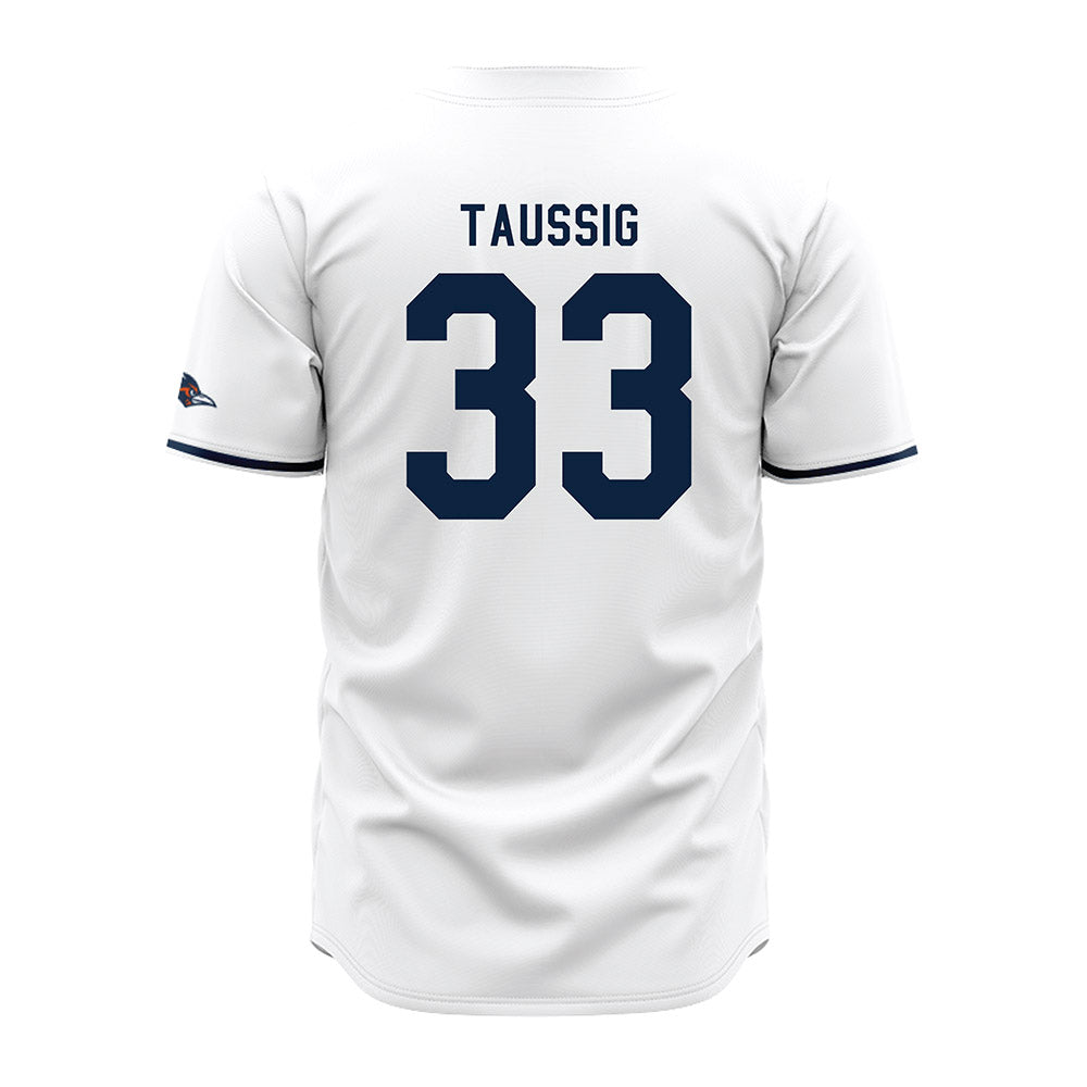 UTSA - NCAA Baseball : James Taussig - White Jersey-1