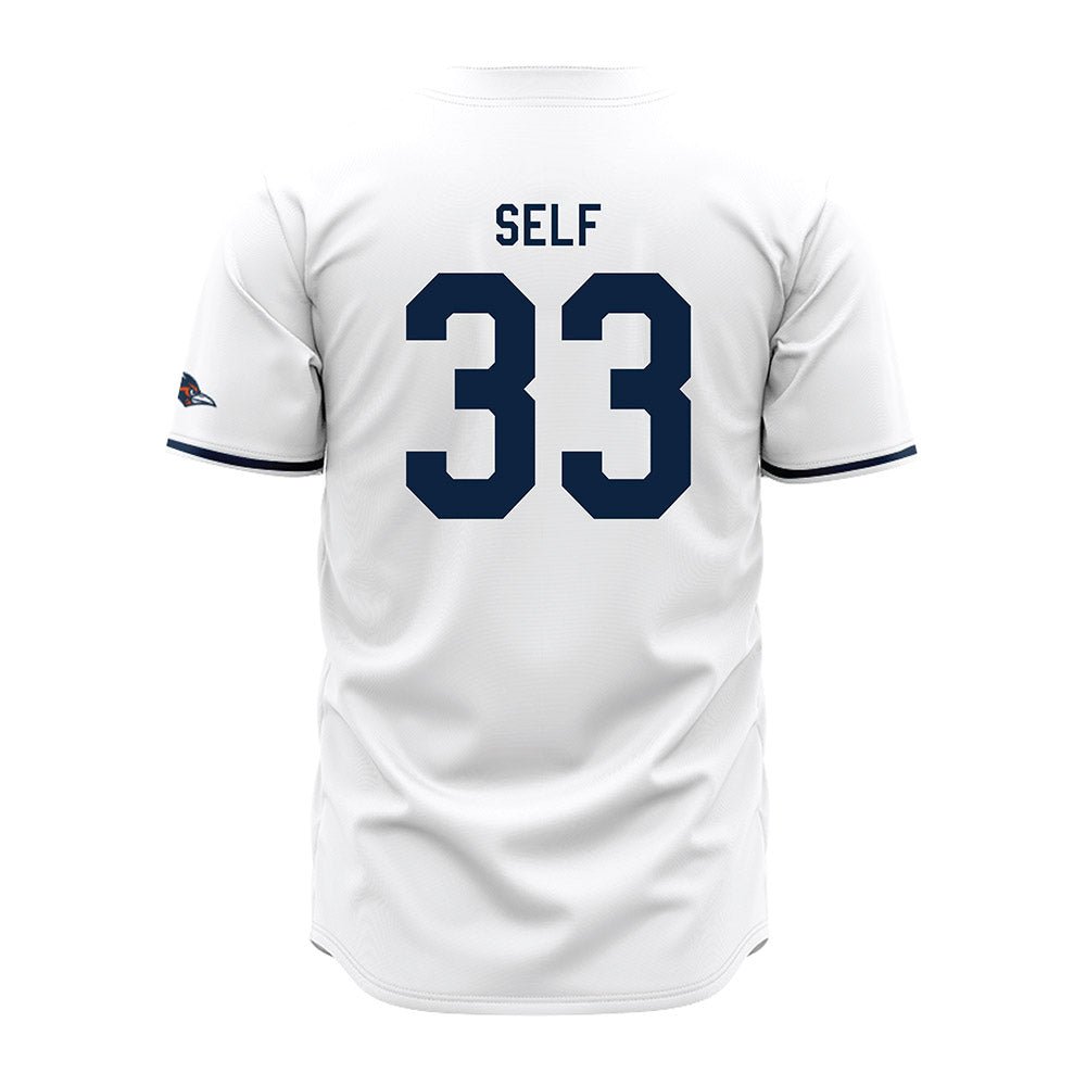 UTSA - NCAA Baseball : Ryan Self - White Jersey-1