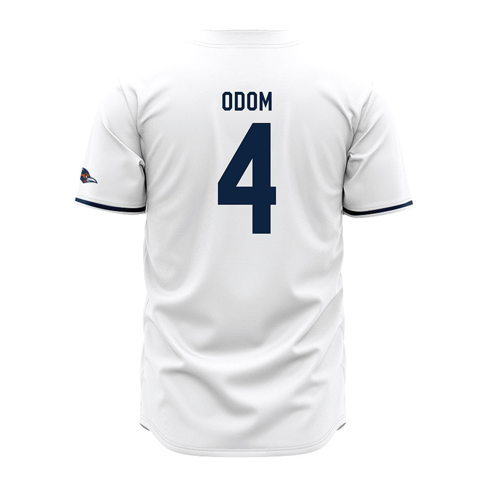 UTSA - NCAA Baseball : Tye Odom - White Jersey-1