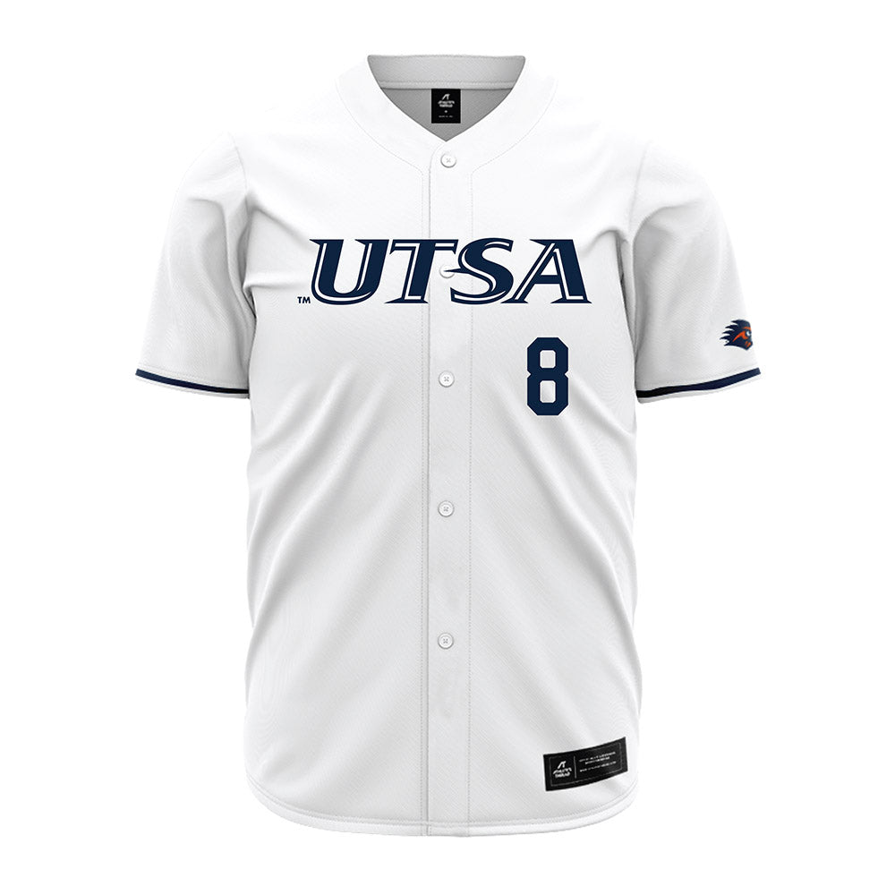 UTSA - NCAA Baseball : Robert Orloski - White Jersey-0
