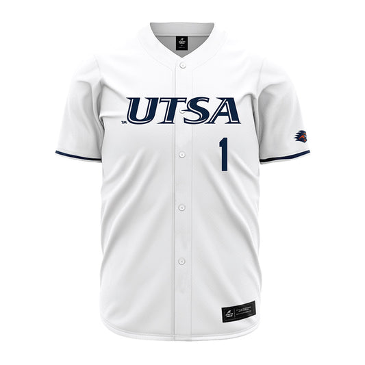 UTSA - NCAA Baseball : Peyton Adams - White Jersey-0