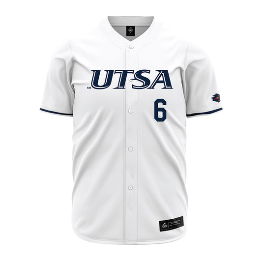 UTSA - NCAA Baseball : John Maldonado Jr. - White Jersey-0