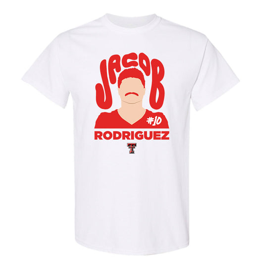 Texas Tech - NCAA Football : Jacob Rodriguez - Graphic Tee T-Shirt-0
