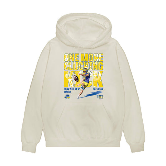 Delaware - NCAA Football : Nate Reed - Collage Premium Hooded Sweatshirt-0