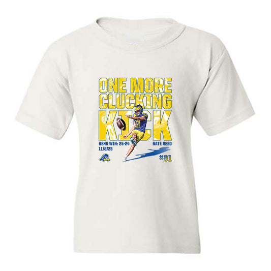 Delaware - NCAA Football : Nate Reed - Collage Youth T-Shirt-0