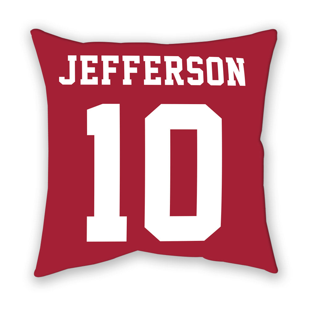 Alabama - NCAA Football : Justin Jefferson - Pillow-1