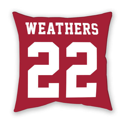 Alabama - NCAA Women's Basketball : Karly Weathers - Pillow-1