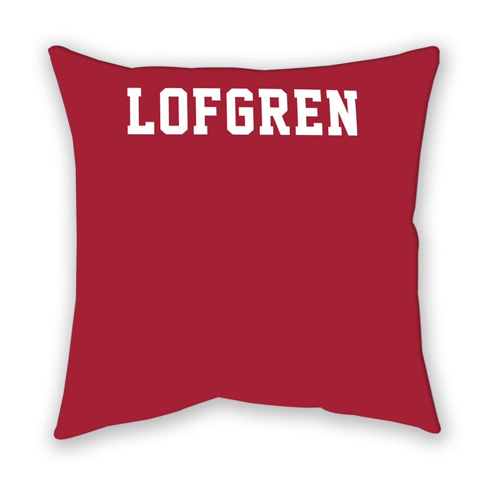 Alabama - NCAA Women's Rowing : Ingrid Lofgren - Pillow-1