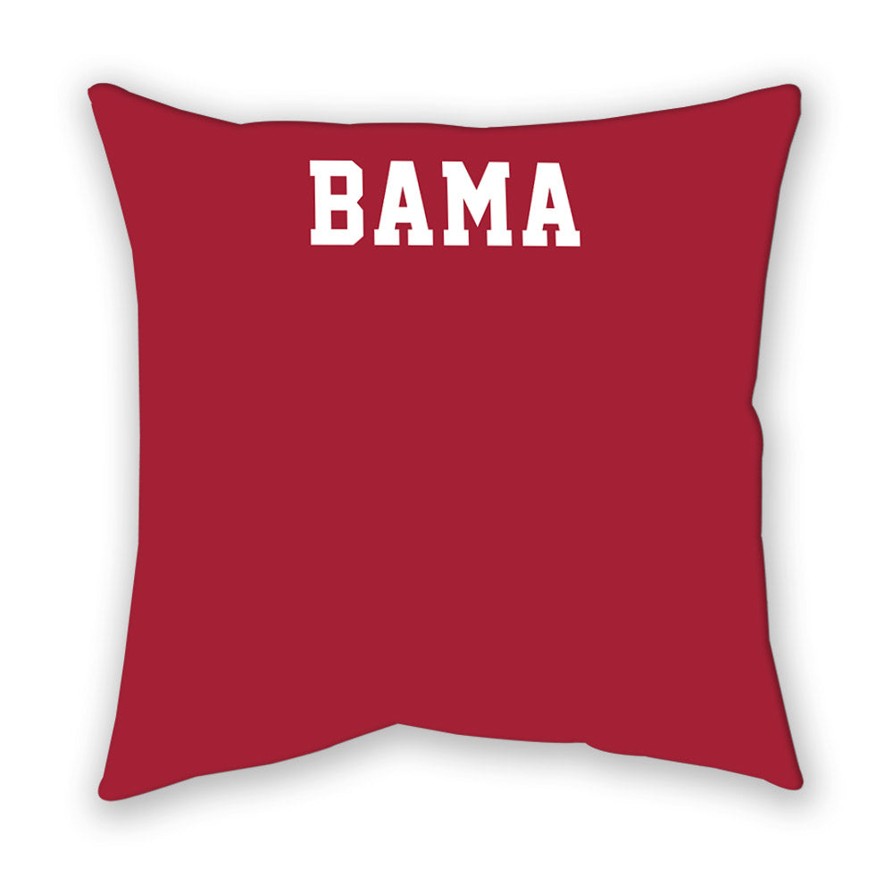 Alabama - NCAA Men's Swimming & Diving : Test Bama - Pillow-1