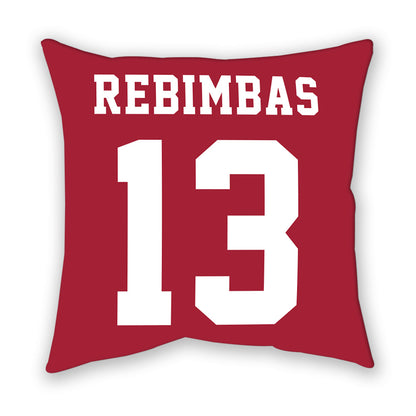 Alabama - NCAA Women's Soccer : Melina Rebimbas - Pillow-1