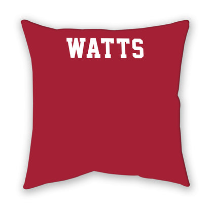 Alabama - NCAA Women's Swimming & Diving : Stella Watts - Pillow-1