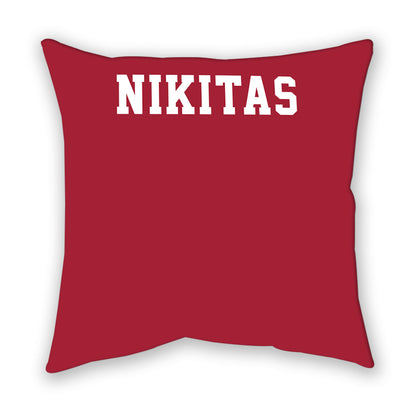 Alabama - NCAA Men's Golf : Charlie Nikitas - Pillow-1
