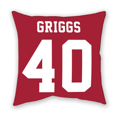 Alabama - NCAA Baseball : Sean Griggs - Pillow-1