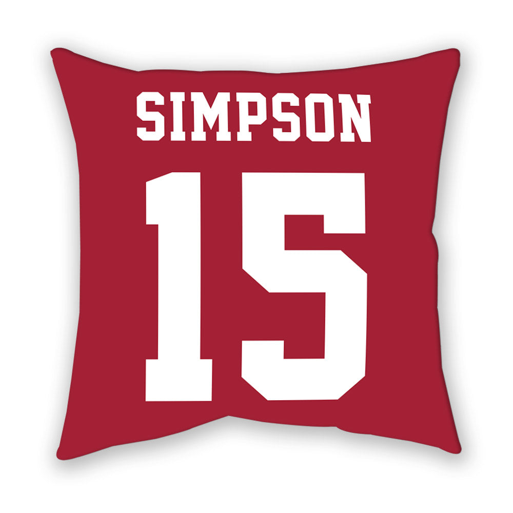 Alabama - NCAA Football : Ty Simpson - Pillow-1