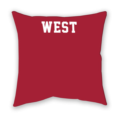 Alabama - NCAA Men's Golf : Dillon West - Pillow-1
