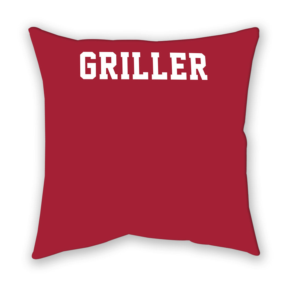 Alabama - NCAA Women's Rowing : Ivy Griller - Pillow-1