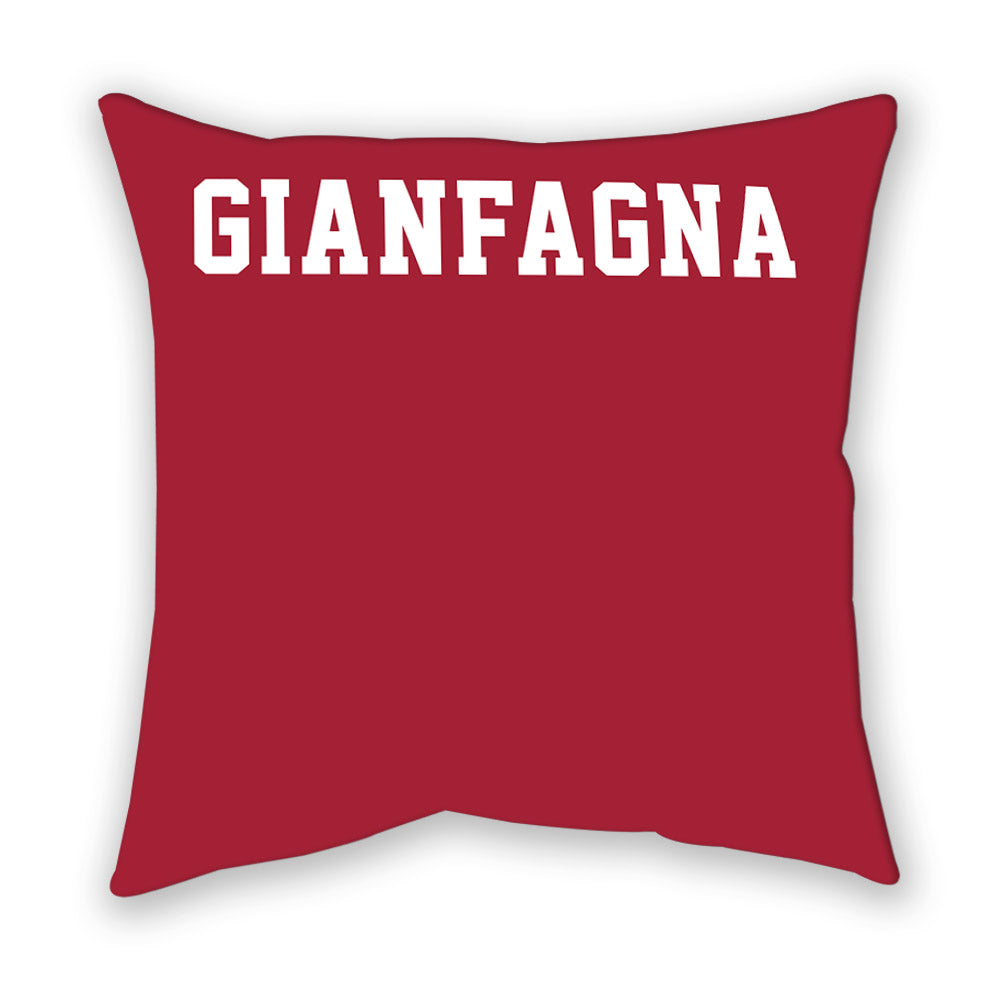 Alabama - NCAA Women's Rowing : Micaiah Gianfagna - Pillow-1