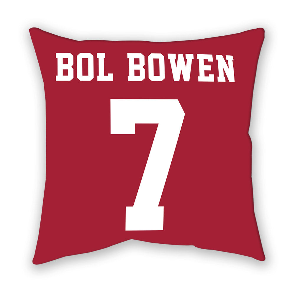 Alabama - NCAA Men's Basketball : Taylor Bol Bowen - Pillow-1