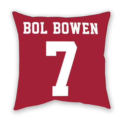 Alabama - NCAA Men's Basketball : Taylor Bol Bowen - Pillow-1
