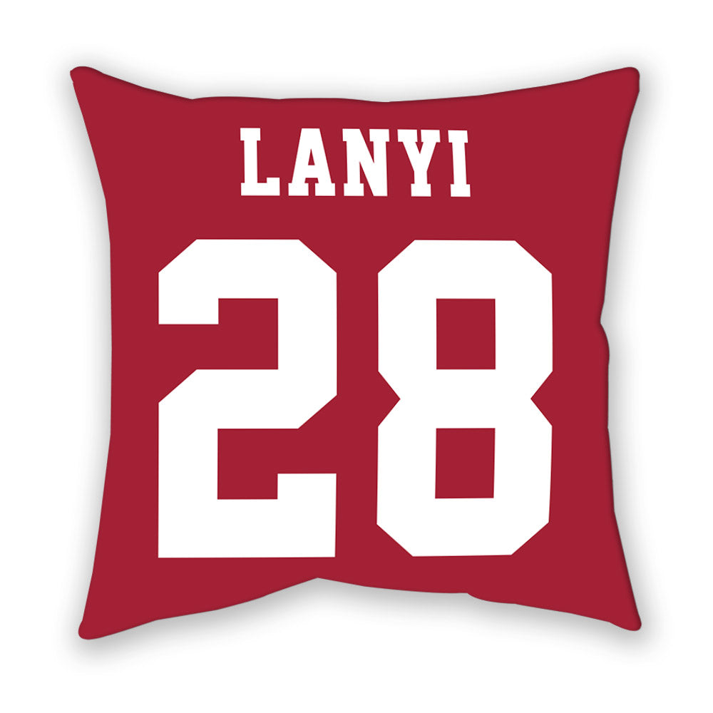 Alabama - NCAA Women's Soccer : Ellie Lanyi - Pillow-1