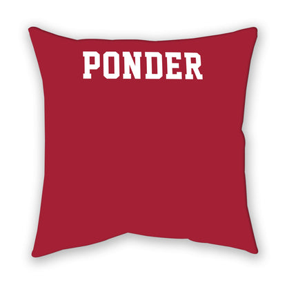 Alabama - NCAA Men's Golf : Thomas Ponder - Pillow-1