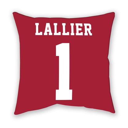 Alabama - NCAA Women's Soccer : Coralie Lallier - Pillow-1